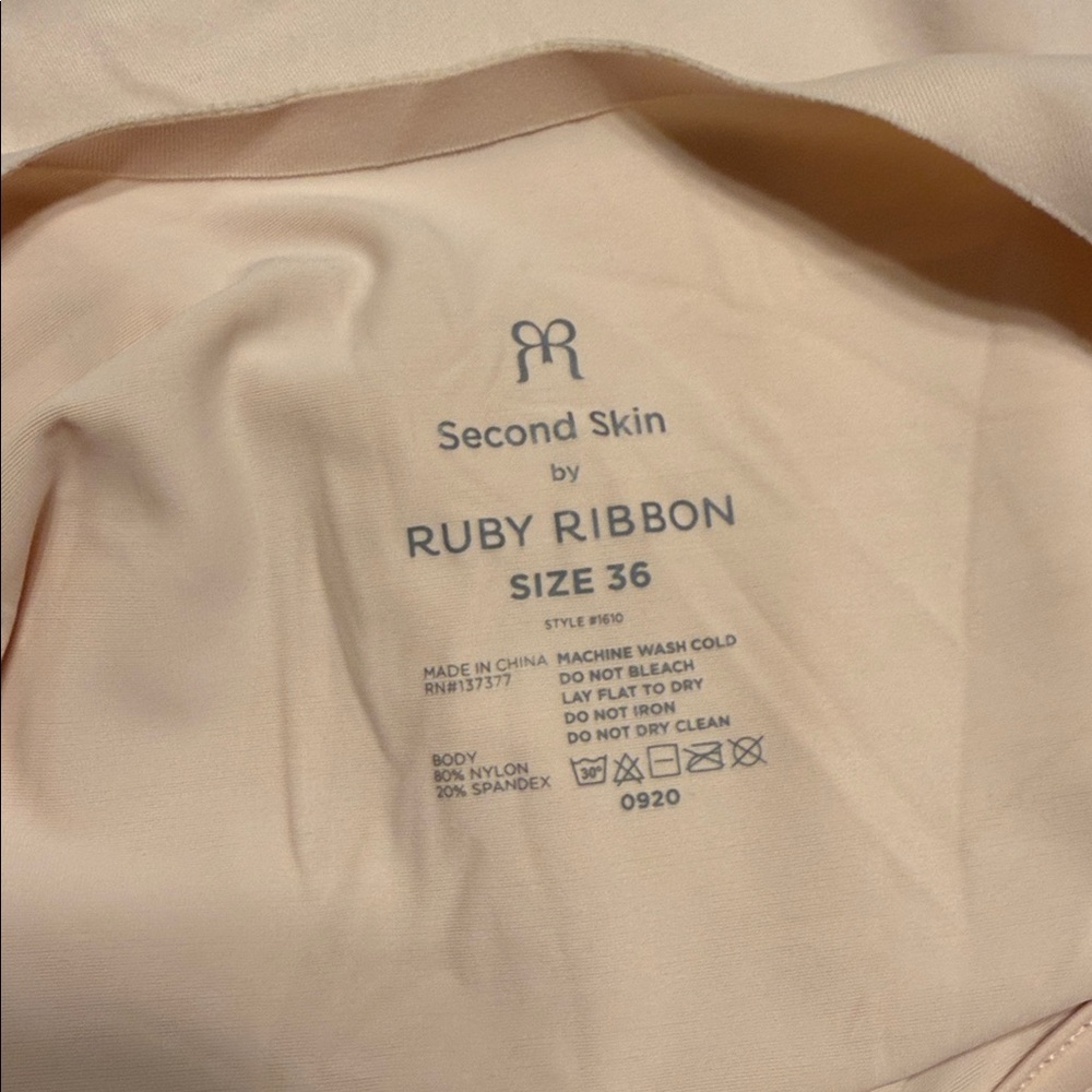 Ruby Ribbon Second Skin Cami Size 36 - image 8